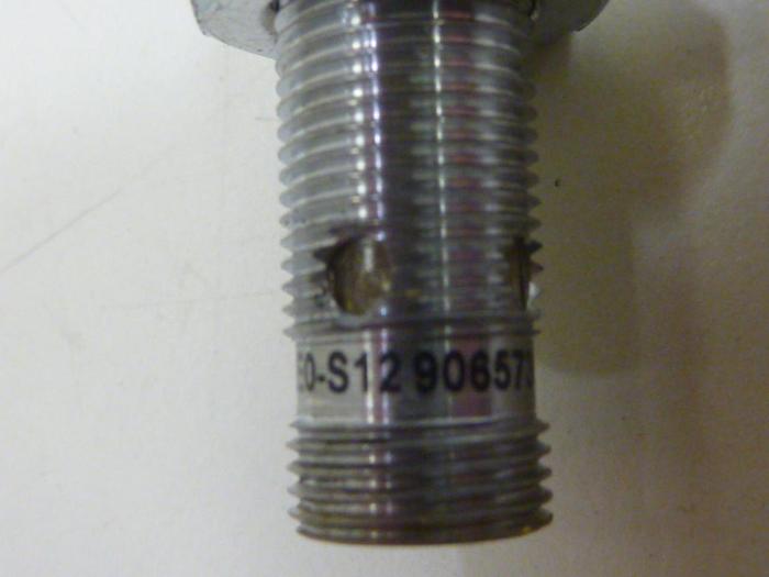 Used PEPPERL & FUCHS Inductive Switch Sensor 4NO-2E0-S12 #62641