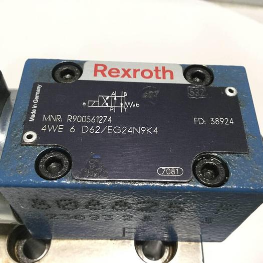 Used REXROTH Valve 4WE6D62EG24N9K4 #96994