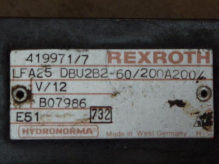 Used REXROTH Valve 4199717 #29664