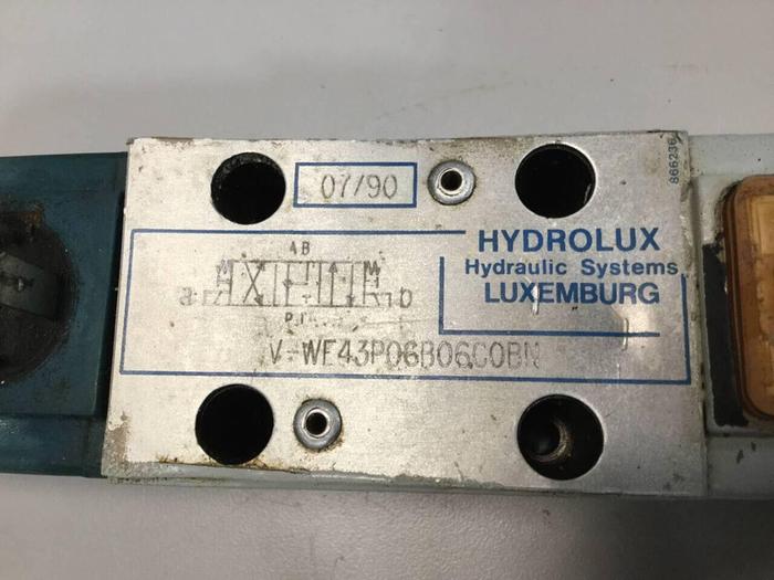 Used HYDROLUX Valve V-WE43P06B06C0BN #98865