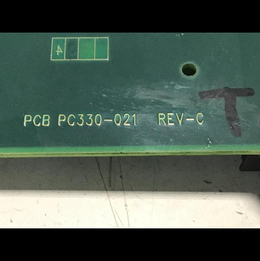 Used VAN DORN Temperature Circuit Board PC330-021 330-021 Used