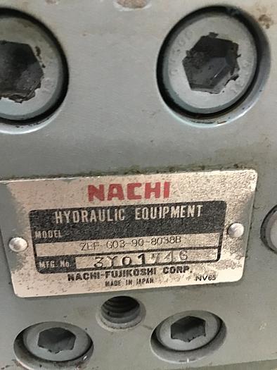Used NACHI Pump PZE-3B-8-63FR2A-2011C Used #139270