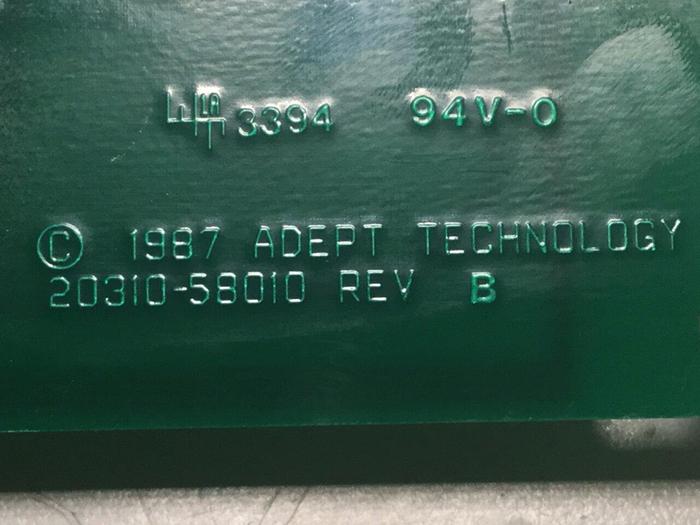 Used ADEPT Circuit Board 20310-58010 REV B #105510