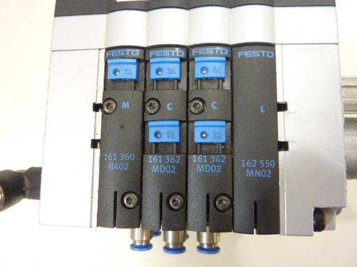 Used FESTO Valve Terminal CPV14 10P-14-4A-MP-N-Y-M2CL+WR #42018