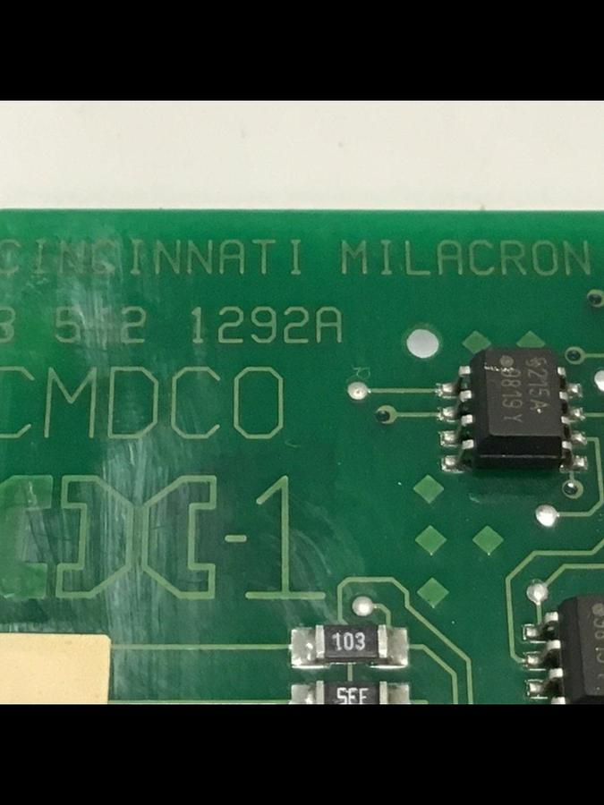 Used CINCINNATI MILACRON Circuit Board 3-542-1292A / BRACKET Used