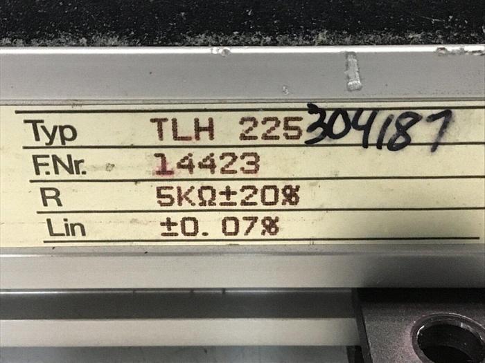 Used NOVOTECHNIK Position Transducer TLH225 Used
