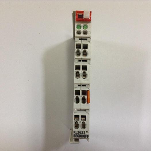Used BECKHOFF 2 Channel Relay Output Terminal KL2622 #86679