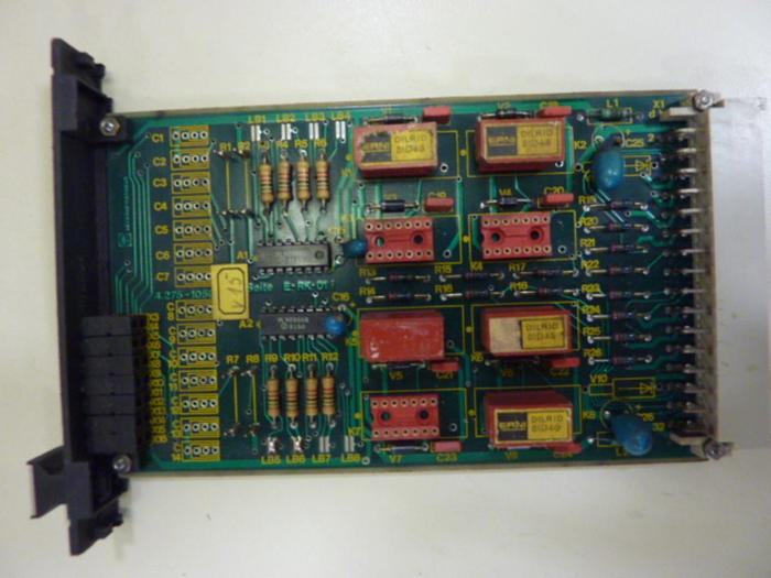 Used LEYBOLD HERAEUS Circuit Board RRK02 #56617