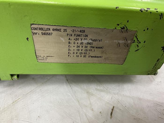 Used MANNESMANN REXROTH 4WRAP 6 W7-07-21/24K4/M valve