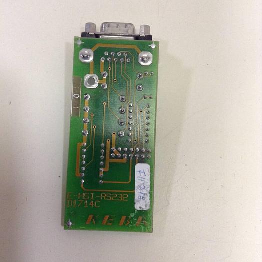 Used KEBA Circuit Board E-HSI-RS232 D1714C #101390