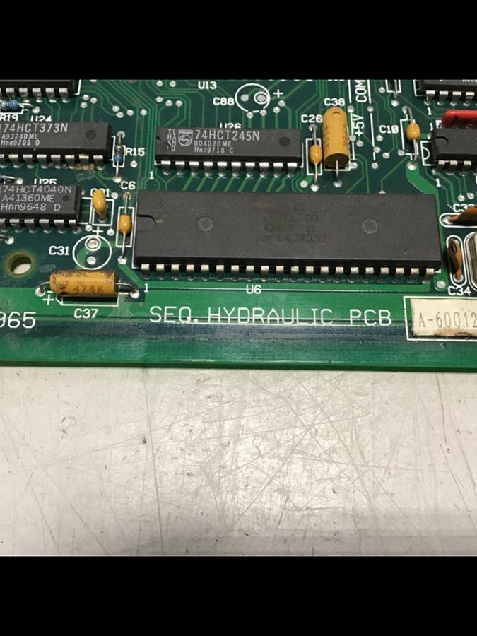 Used BARBER COLMAN Sequence Circuit Board A-60012-102 #141717