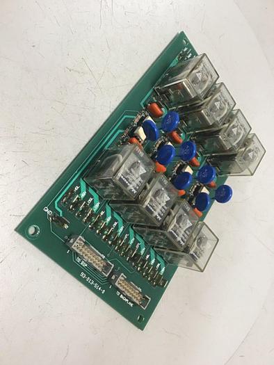 Used MOLD MASTER Relay Circuit Board 93-013-514-0 #125118