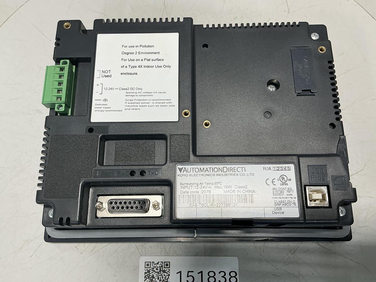 Used AUTOMATIONDIRECT EA9-T6CL-R+22729B131