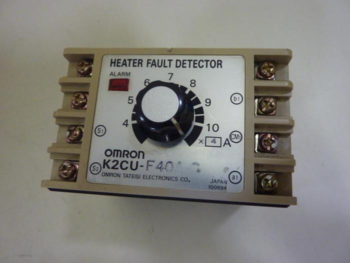 Used OMRON Heater Fault Detector K2CU-F40A-C #65691