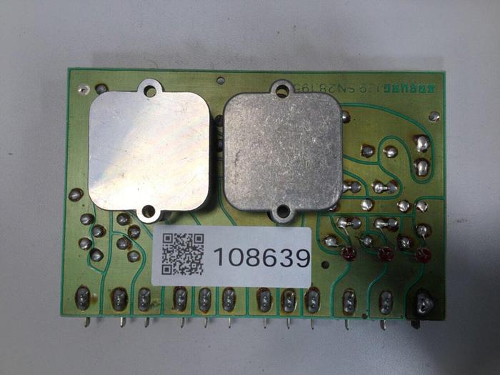 Used ARBURG Rectifier Circuit Board 139 #108639