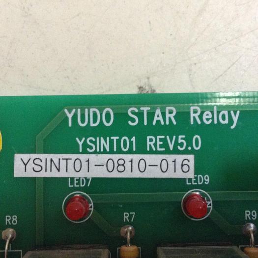 Used YUDO Relay Board YSINT01 #86334