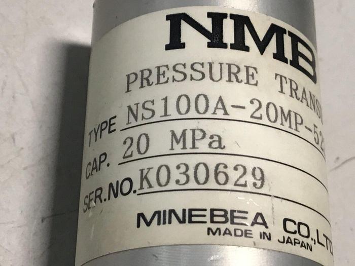 Used NMB Pressure Transducer NS100A-20MP-5222-S14 #126505