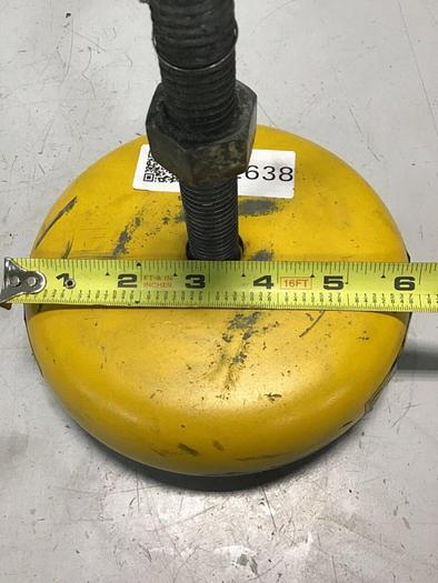 Used BARRY CONTROLS Leveling Mount Pad 6 Inch LM5B #122638