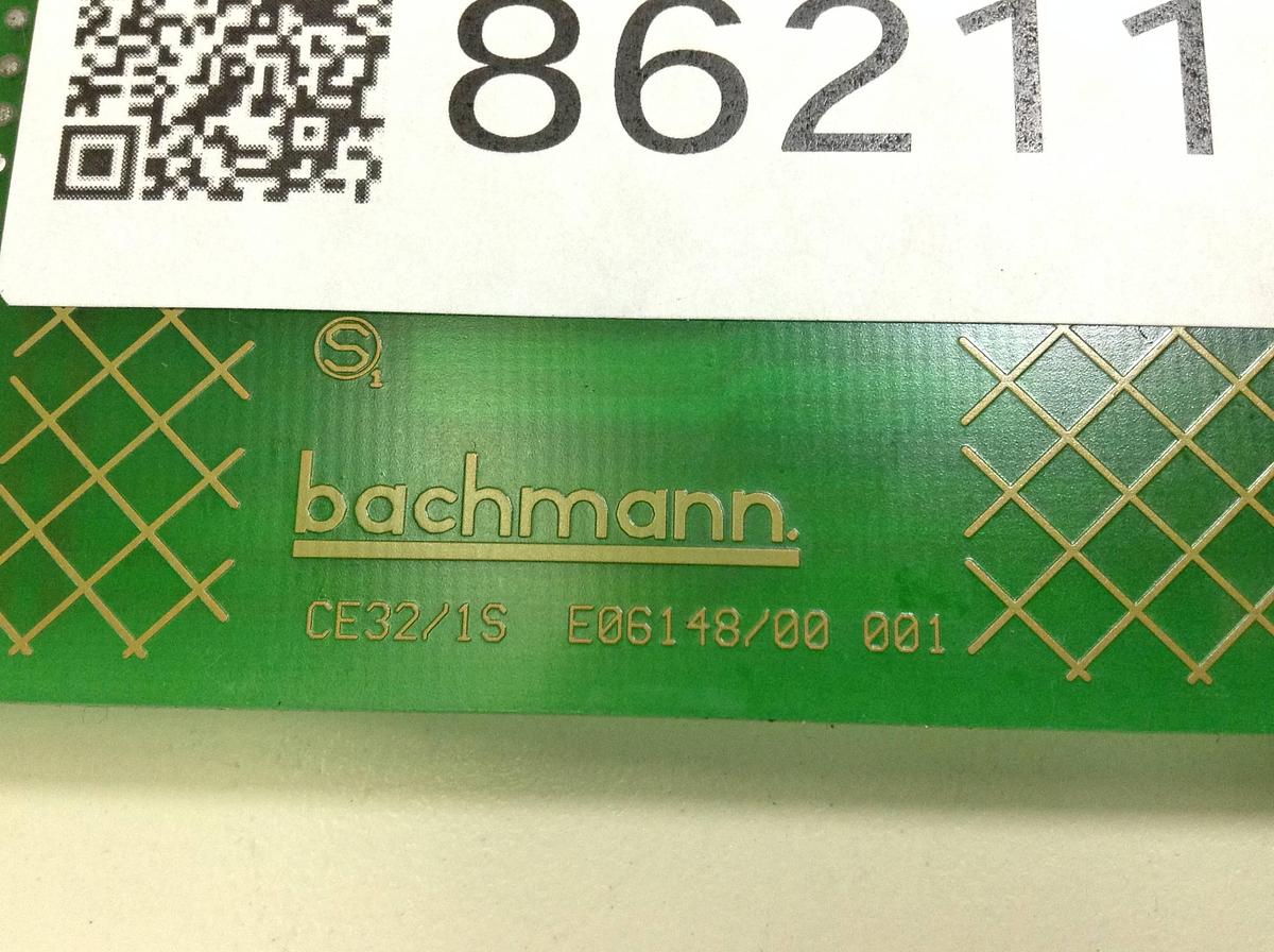 Used BACHMANN ELECTRONIC Circuit Board CE32/1S USED