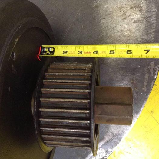 Used POWERTEC 25 HP Brushless DC Motor A28DMW19009P0021 Used