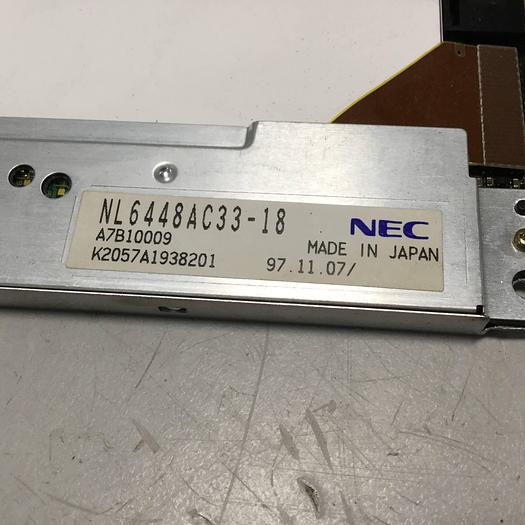 Used NEC LCD Display Screen NL6448AC33-18 USED