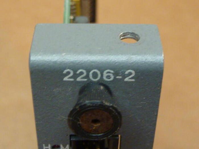 Used CONTROL TECHNOLOGY CORPORATION Stepping Control 2206-2 #32436