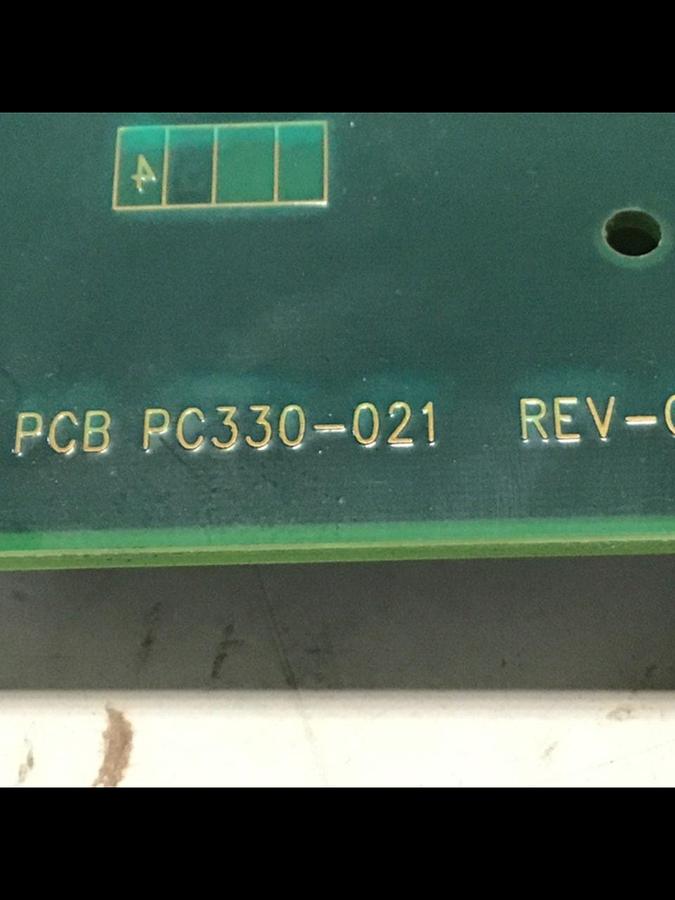 Used VAN DORN Temperature Circuit Board PC330-021 330-021 USED