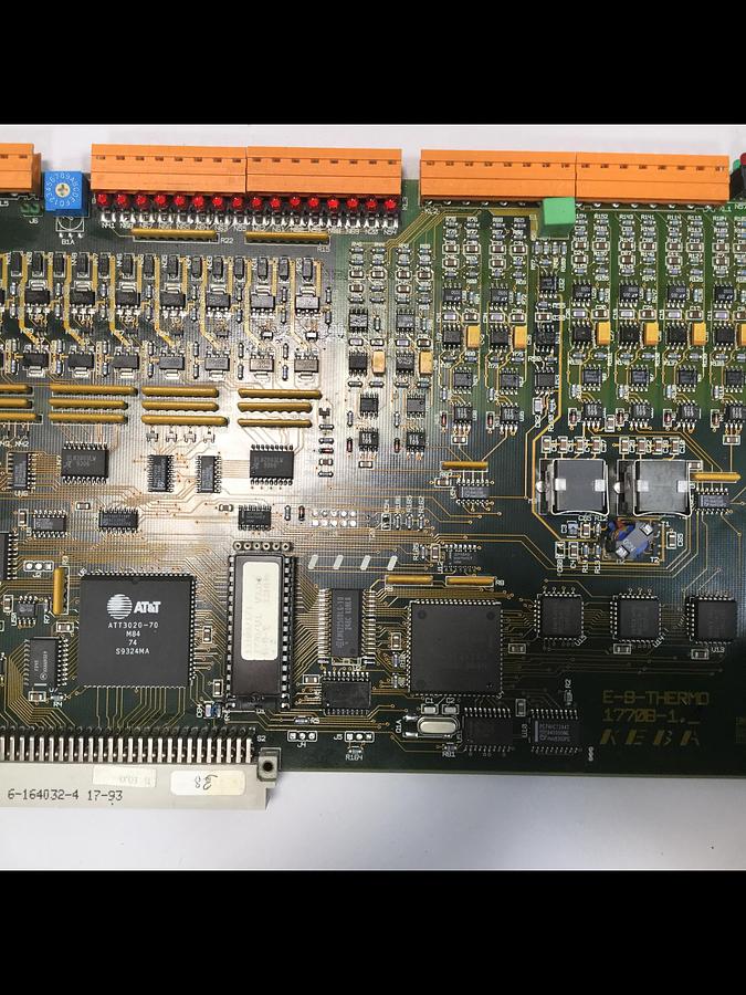 Used KEBA / Engel Circuit Board E-8-THERMO 1770B-1 #101810