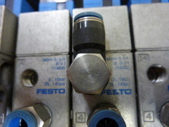 Used FESTO Control Block / Valve Terminal IFB8-02 #52859