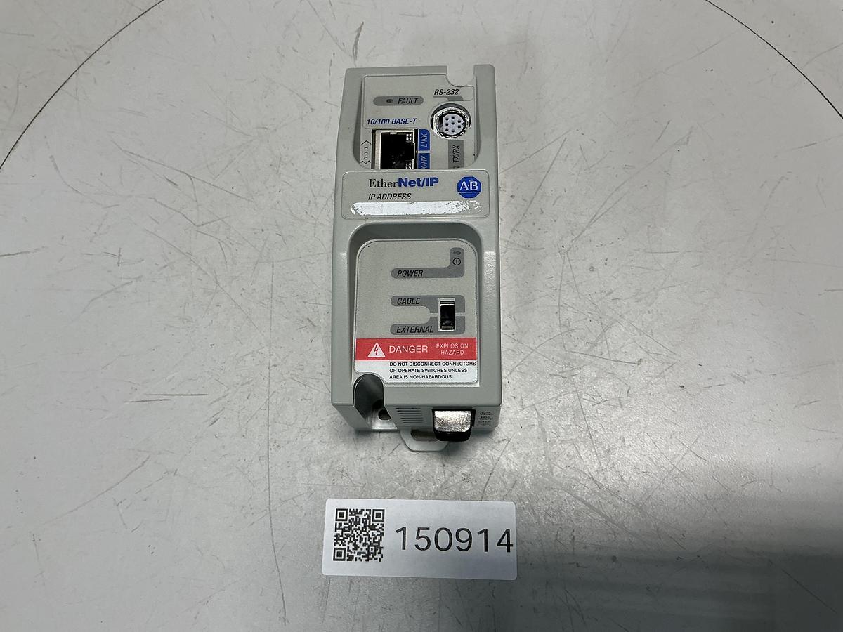 Used ALLEN BRADLEY 1761-NET-ENI