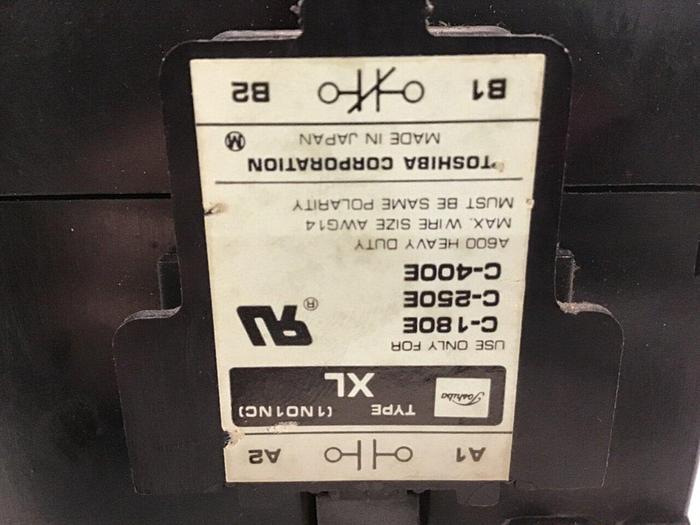 Used TOSHIBA Magnetic Contactor C-180E #140842