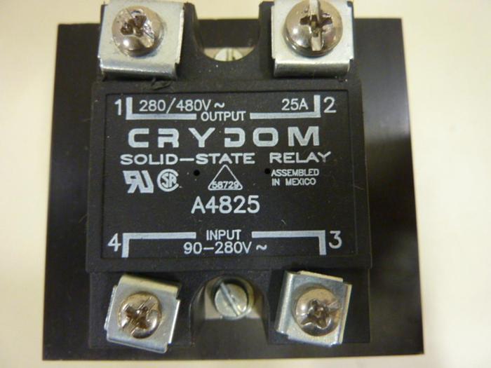 Used CRYDOM Solid State Relay A4825 #50741