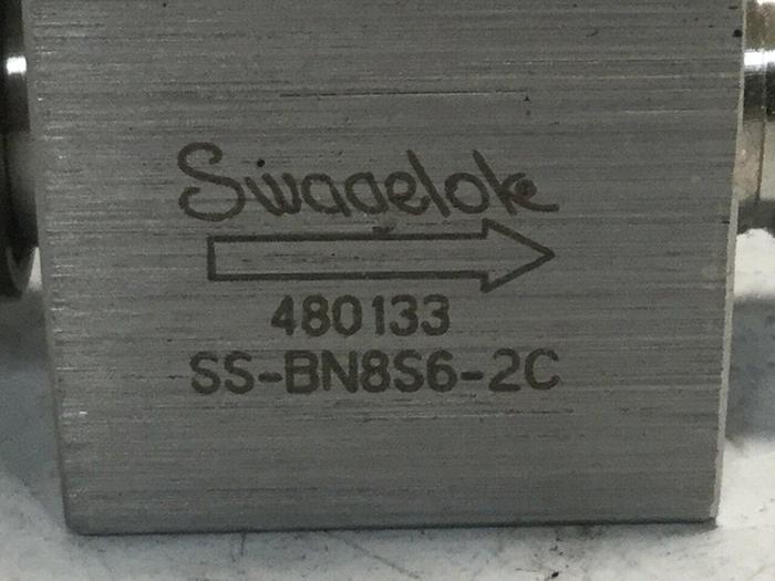 Used SWAGELOK Bellows Valve SS-BN8S6-2C #104397