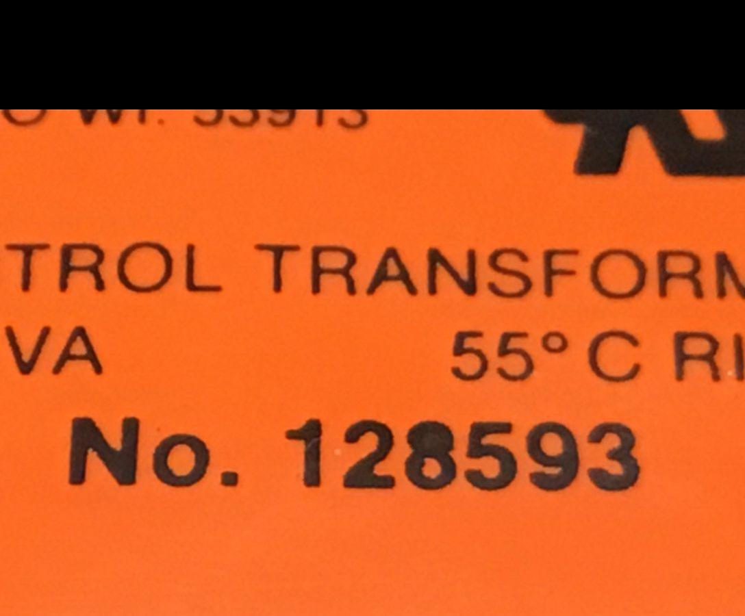 Used NECO HAMMOND 0.15 kVA Transformer 128593 USED