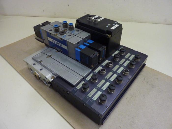 Used FESTO Control Block / Valve Terminal IFB8-02 #52708