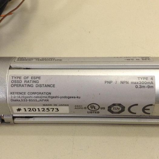 Used KEYENCE CORP Light Curtain Receiver SL-C24H-R Used