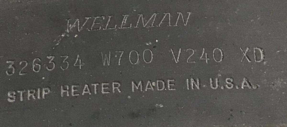 WELLMAN 700 Watt Heater Band 326334 700W NEW