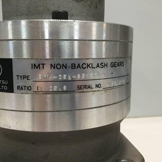 Used MITSUBISHI Servo Motor w/ Gearmotor HA-FH33B Used