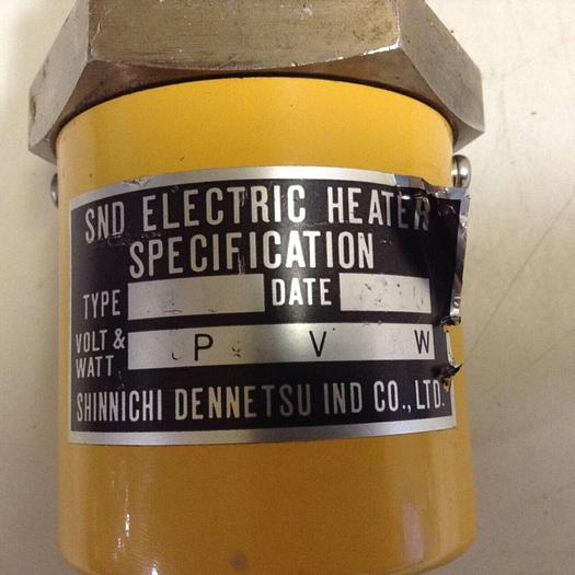 Used SHINNICHI DENNETSU IND CO. 3 kW Heating Element 9210 #70226