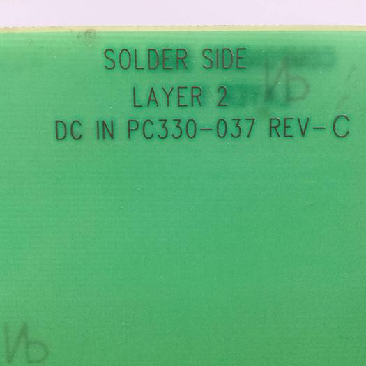 Used VAN DORN DC Input Board 330037 PC330-037 Used