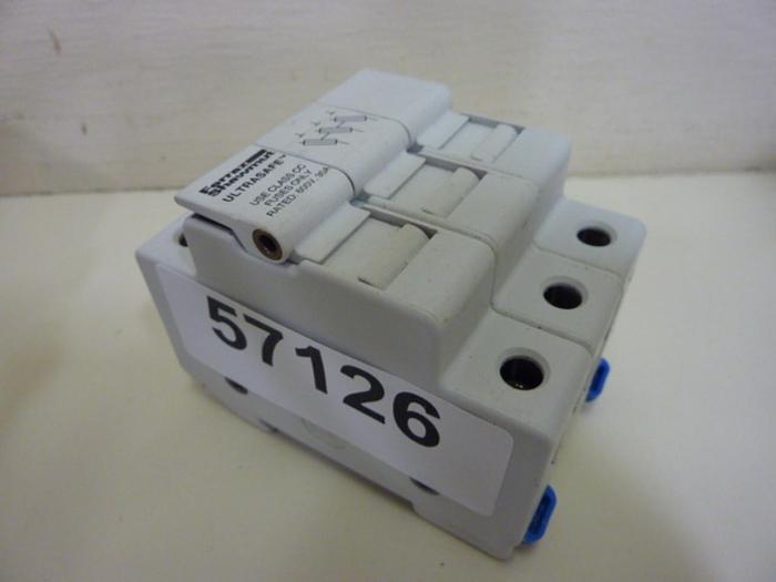 Used FERRAZ SHAWMUT 30 Amp Fuse Holder USCC3 #62842
