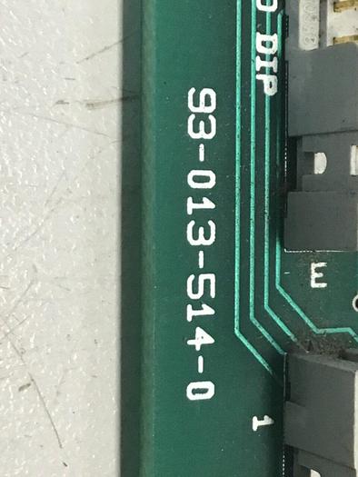 Used MOLD MASTER Relay Circuit Board 93-013-514-0 #125118