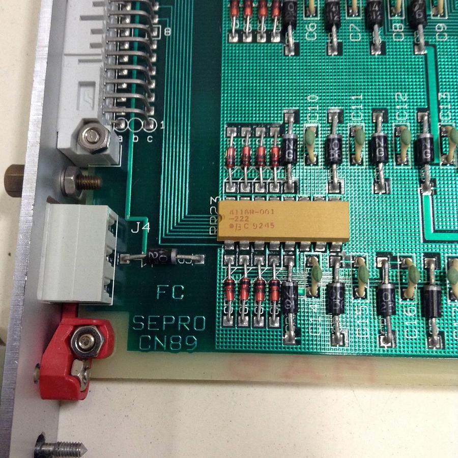 Used SEPRO ROBOTIQUE Control Board 07S0095004/A Used