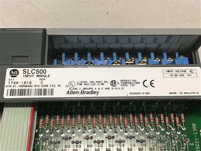 Used ALLEN BRADLEY Input Module 1746-IB16 SER C #113163