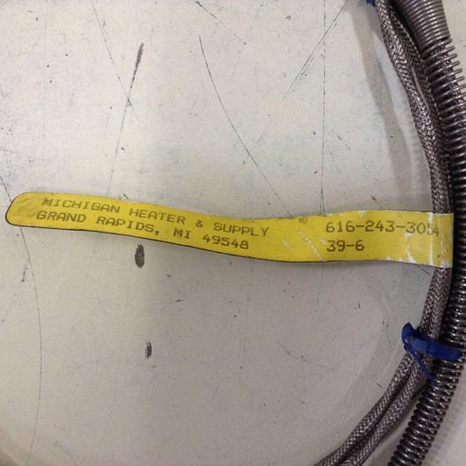 Used MICHIGAN HEATING & SUPPLY Thermocouple JBA-9060-4U #88683