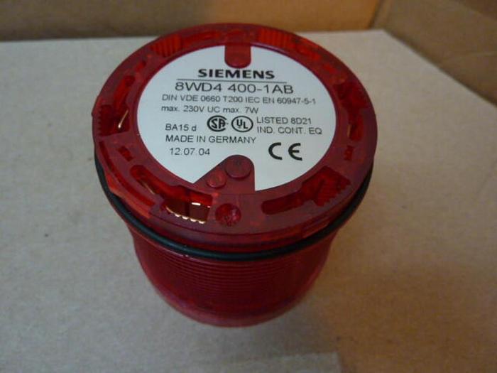 Used SIEMENS Red Stack Light 8WD4 400-IAB #29596