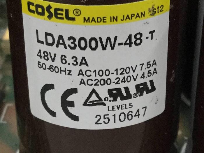 Used COSEL Power Supply LDA300W-48 #100250