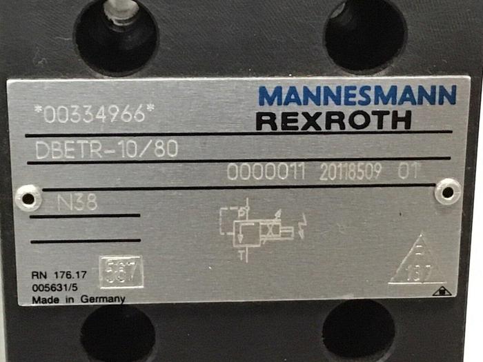Used REXROTH Proportional Relief Valve DBETR-10/80 Used