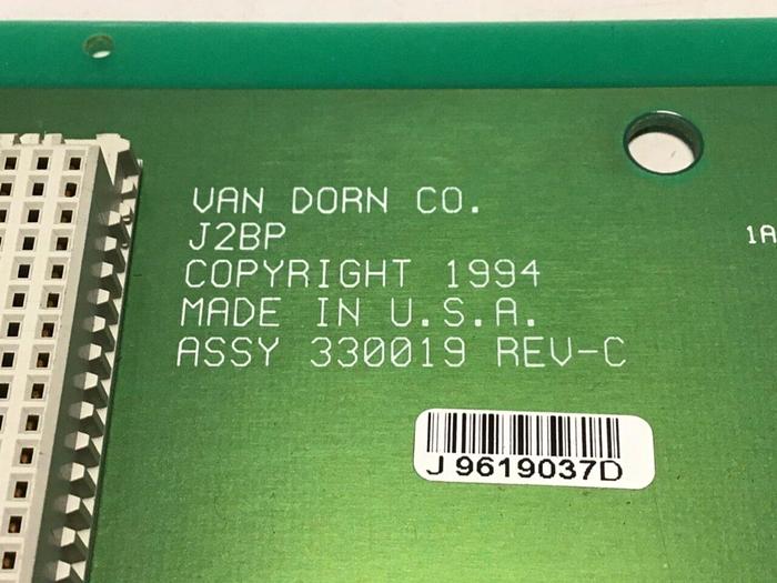 Used VAN DORN Circuit Board 330019 PC330-019 330-019 Used