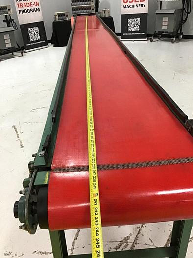 Used GENERIC Adjustable Leg Conveyor 240X18 BELT Used